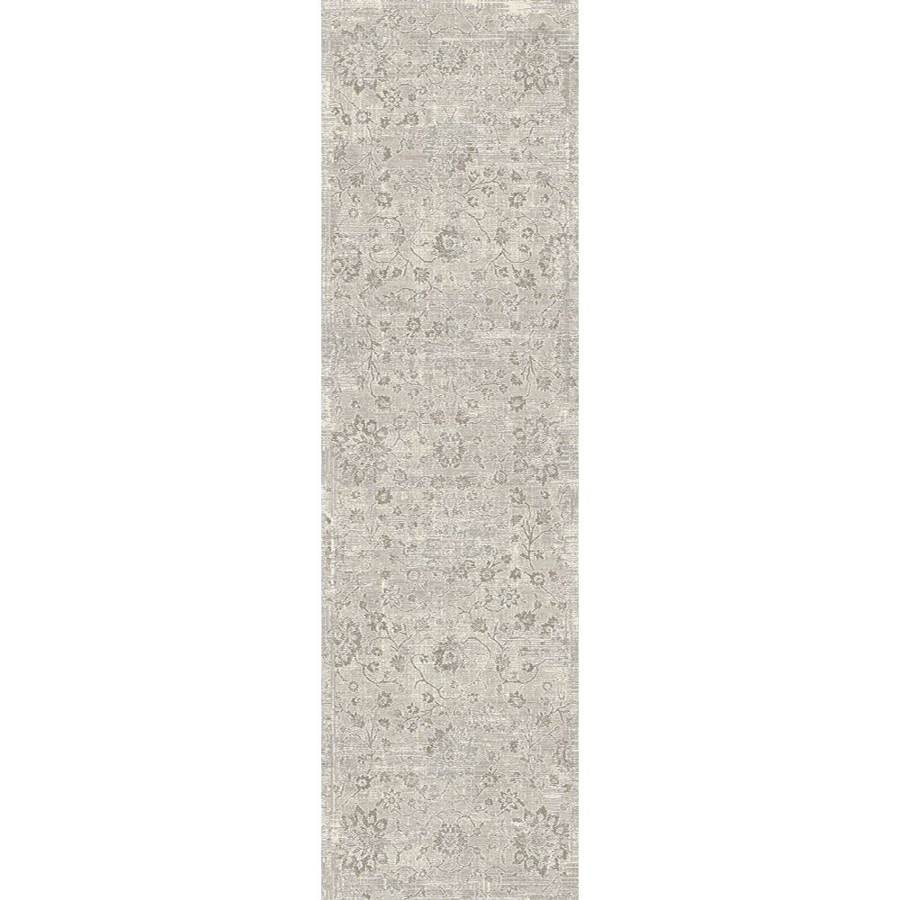 Dynamic Rugs 3157-190 Renaissance 2.2 Ft. X 7.7 Ft. Finished Runner Rug in Ivory/Grey